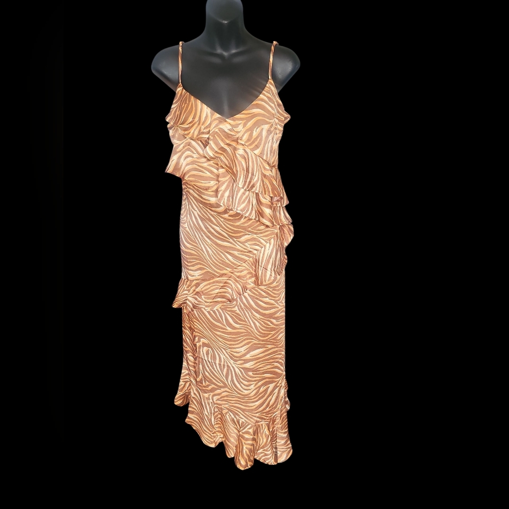Steve Madden Orange Cream Midi Sundress